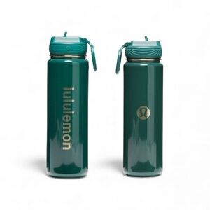 NWT Lululemon Back to life sport bottle 24oz straw lid